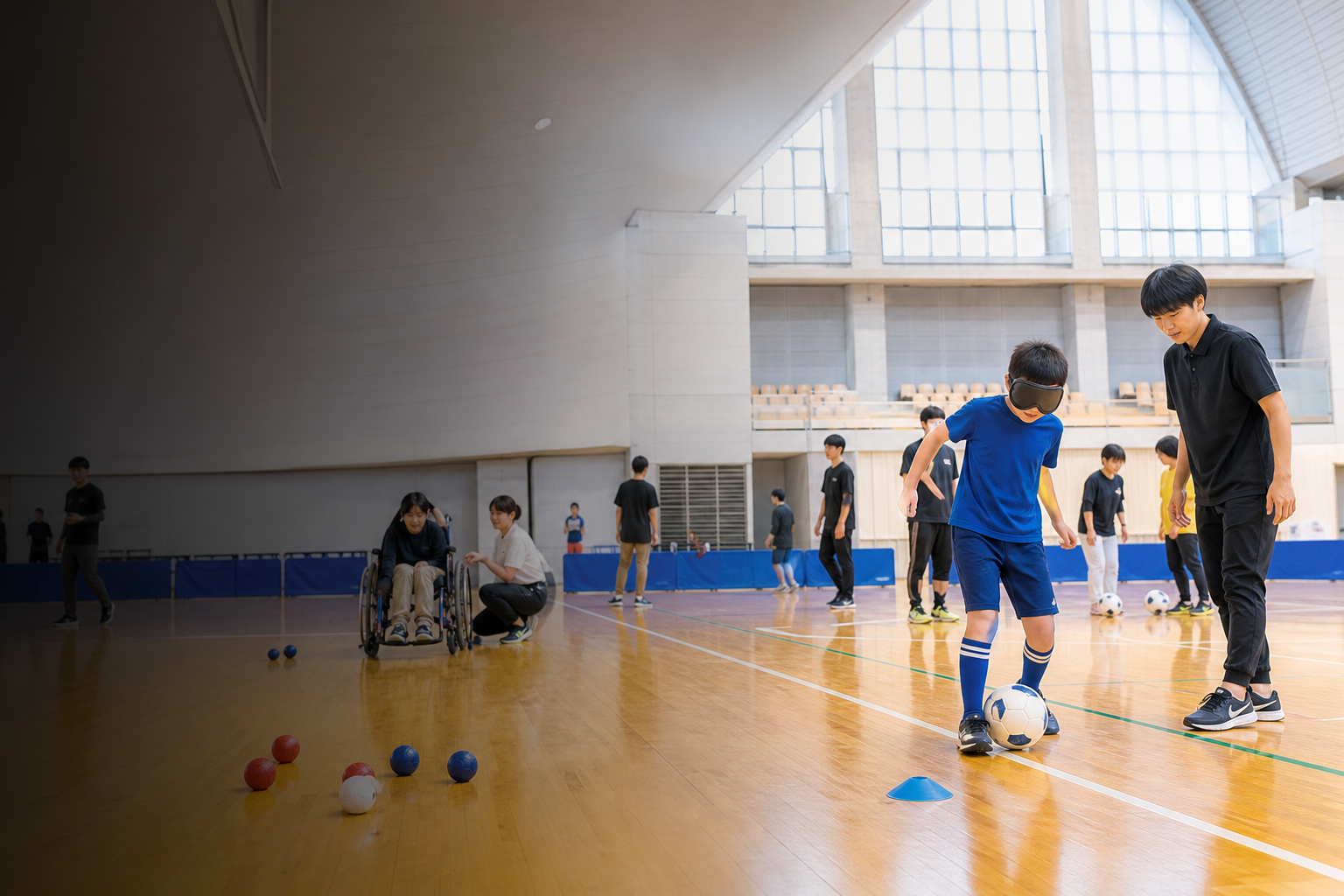 プロスポーツチーム連携パラ・デフスポーツ体験会のイベントイメージ画像