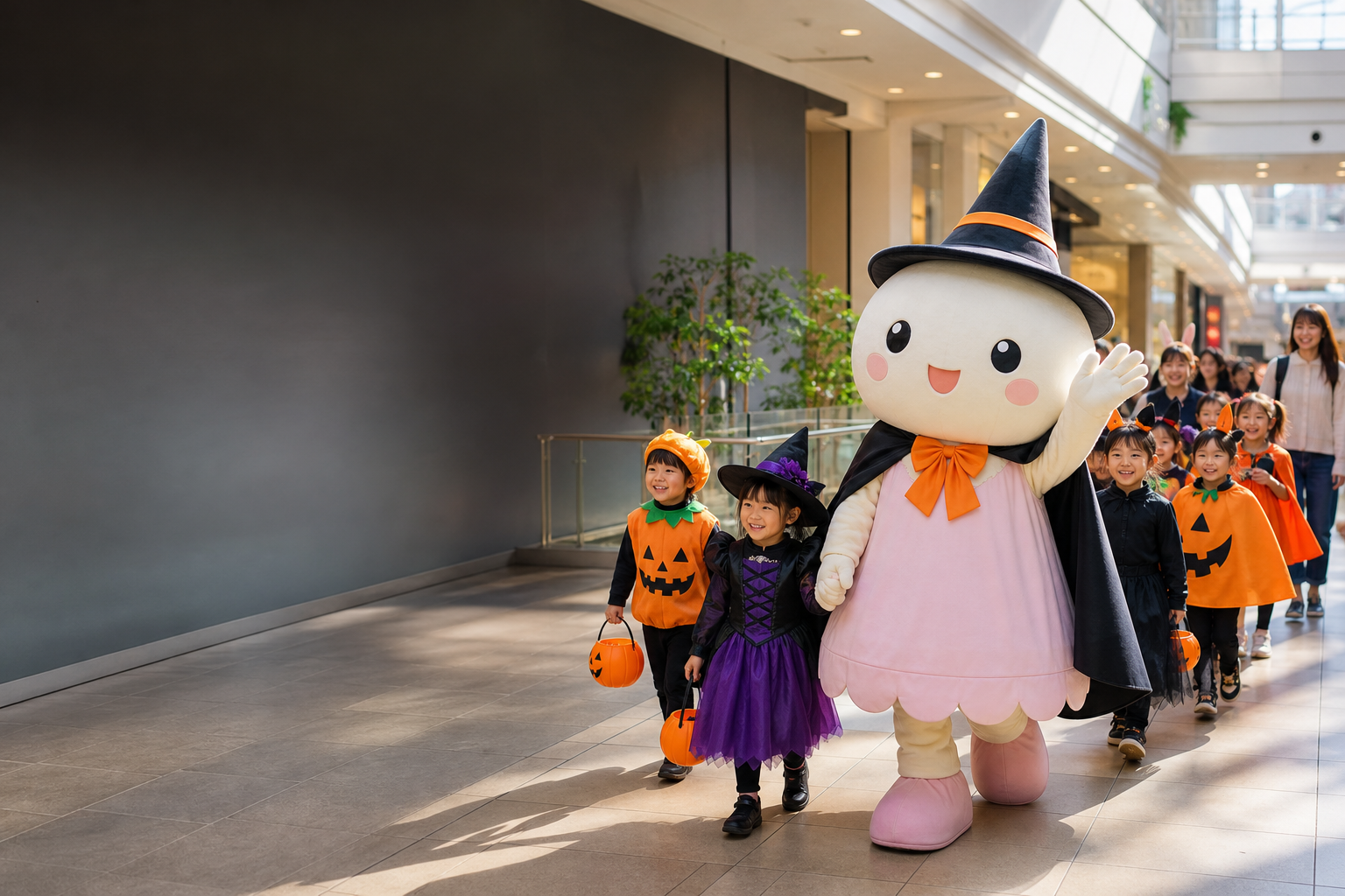 ララちゃんとハロウィンパレードのイベントイメージ画像