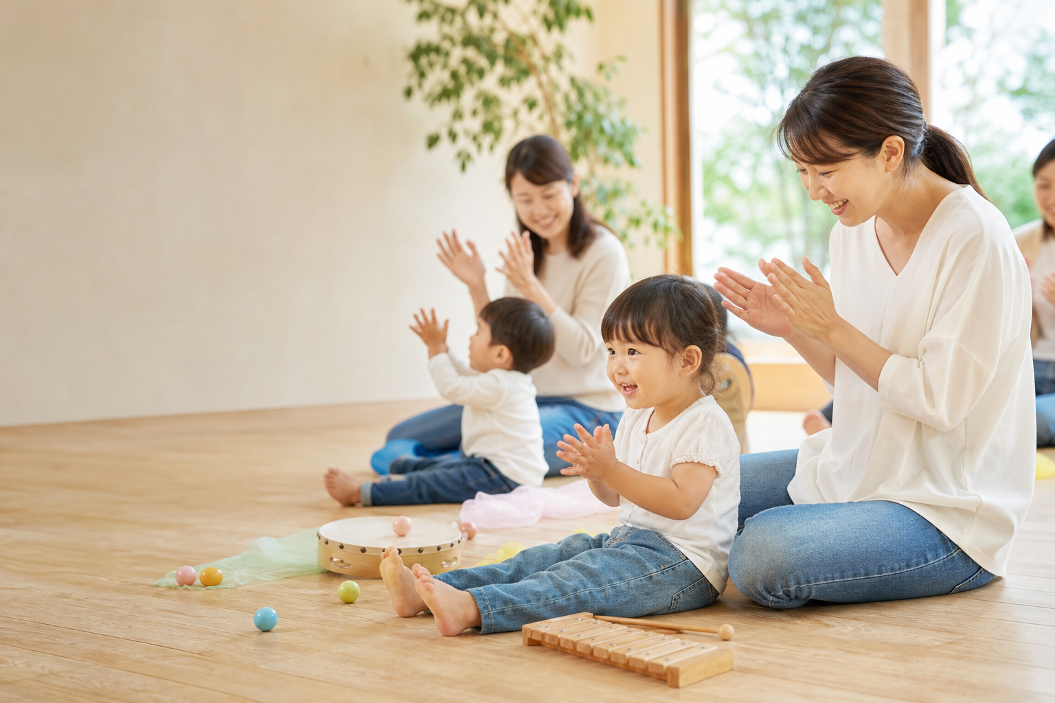 親子でわくわくリトミック 10/26他
