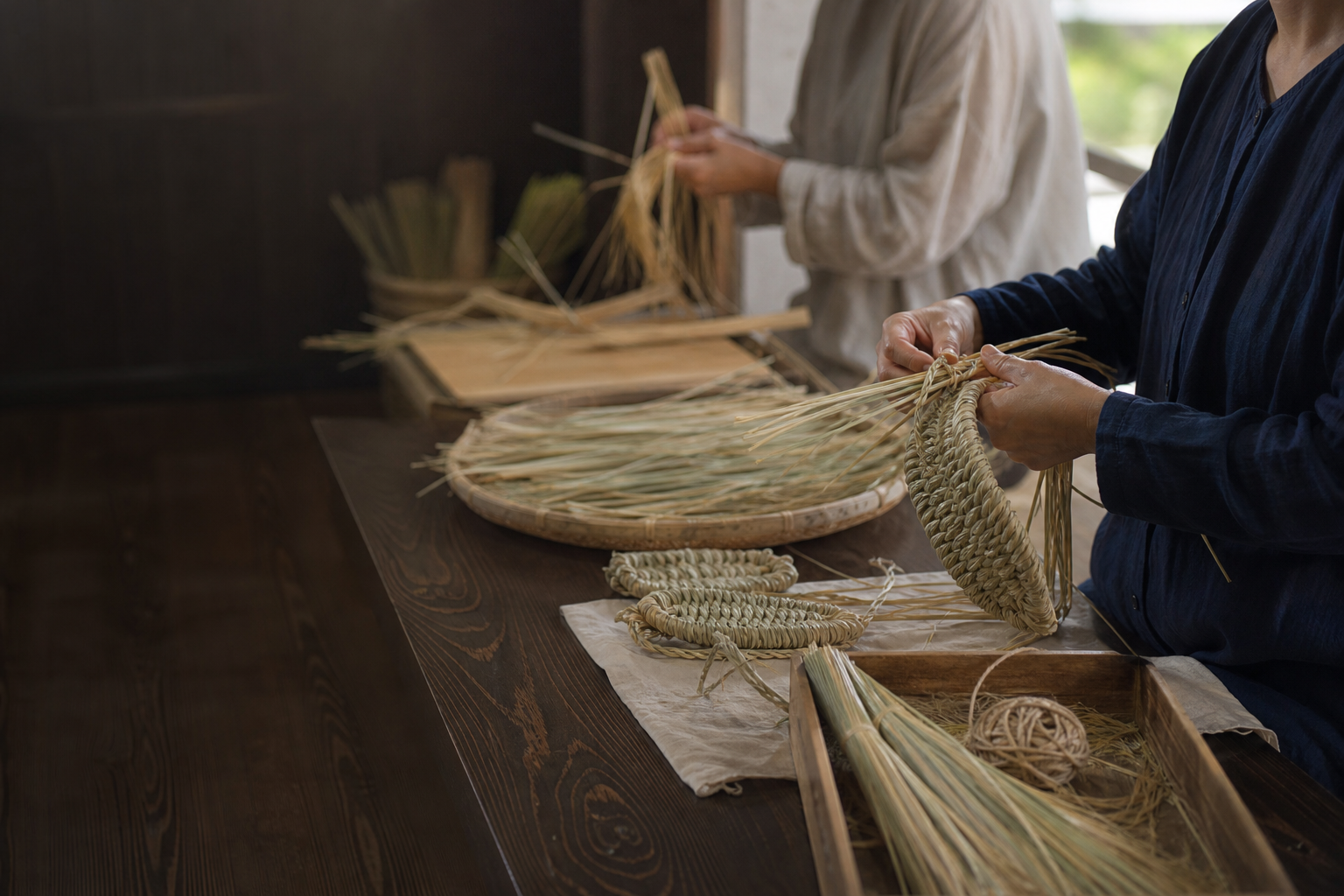 わら細工講習会「ぞうり」のイベントイメージ画像
