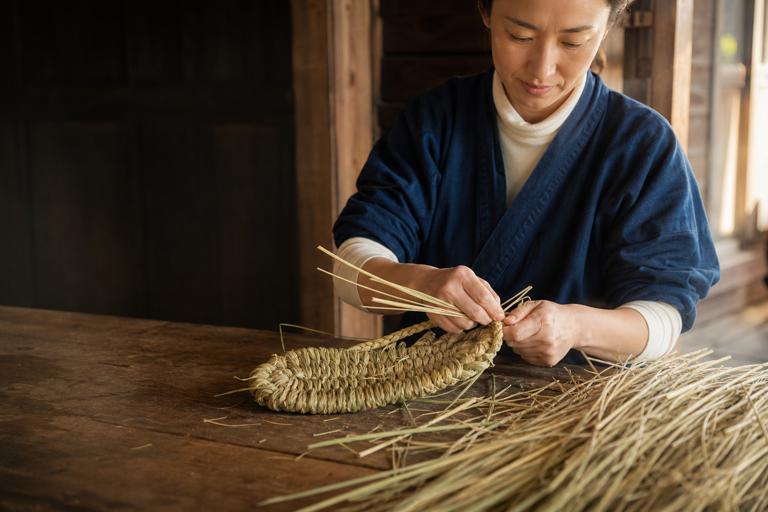 わら細工講習会「わらじ」のイベントイメージ画像