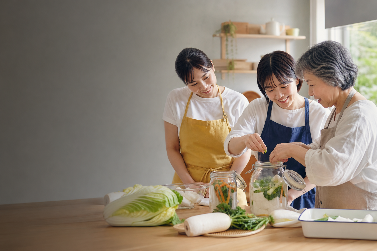 料理教室「手軽に作れる漬物づくり」