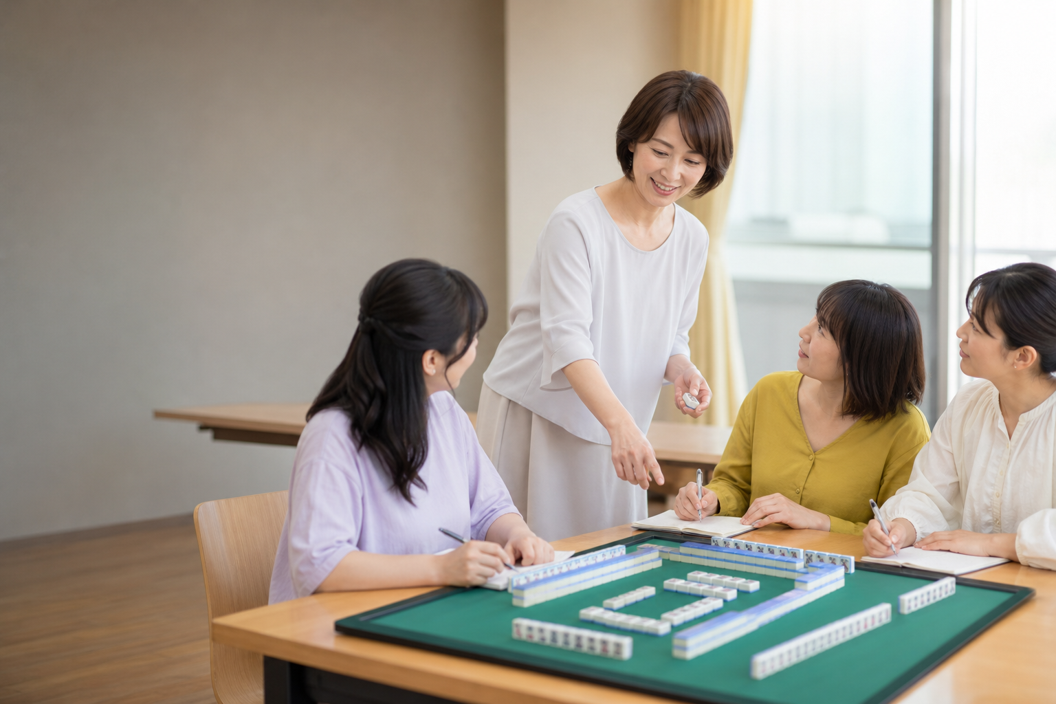 女性マージャン講座のイベントイメージ画像