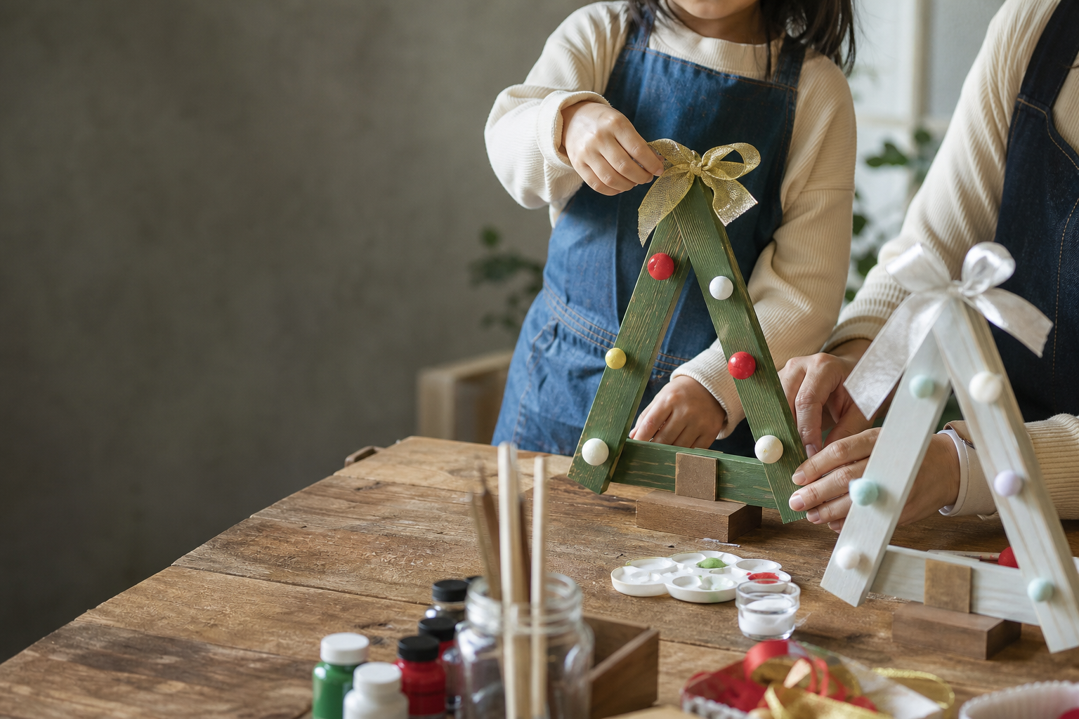 DCM厚別東店｜楽しいクリスマス「ウッドフレームツリー」のイベントイメージ画像