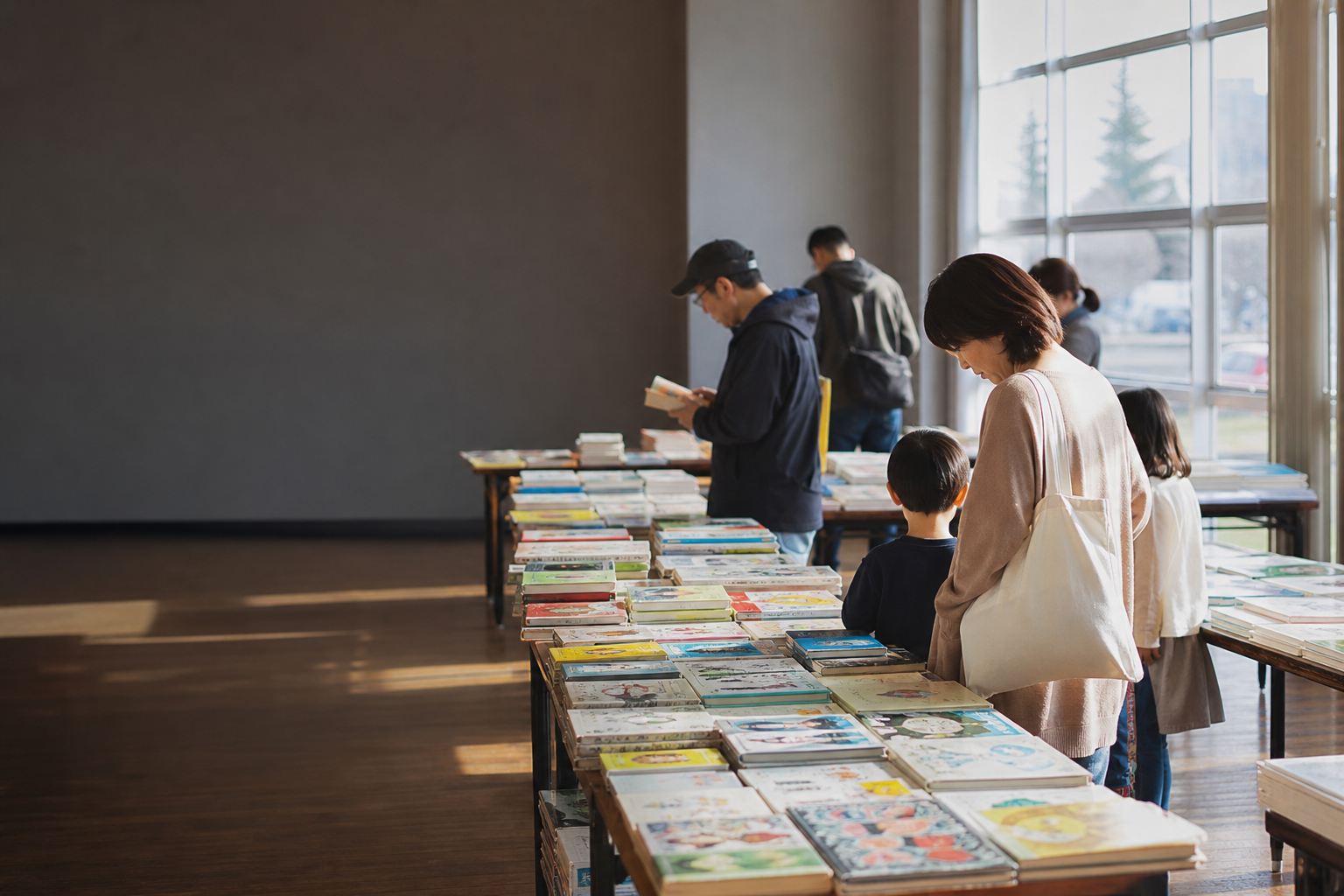 【太平百合が原地区センター】古本交換市のイベントイメージ画像