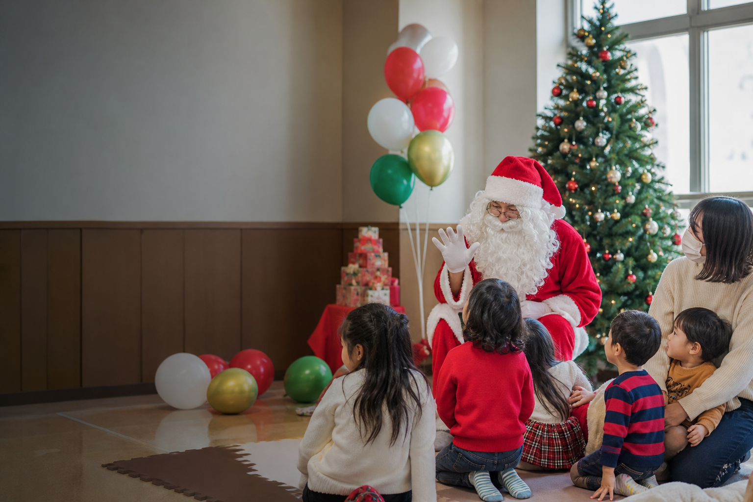 【もいわ地区センター】クリスマス大作戦！サンタと触れ合うクリスマス会のイベントイメージ画像