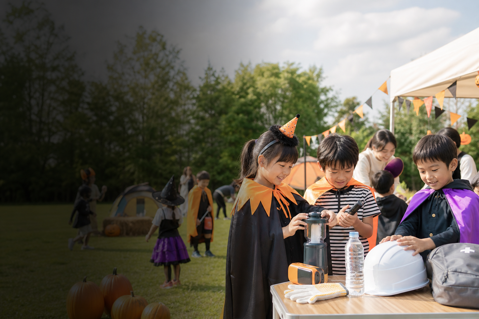 こどもフェス マッスル炊き出しハロウィンパーティ