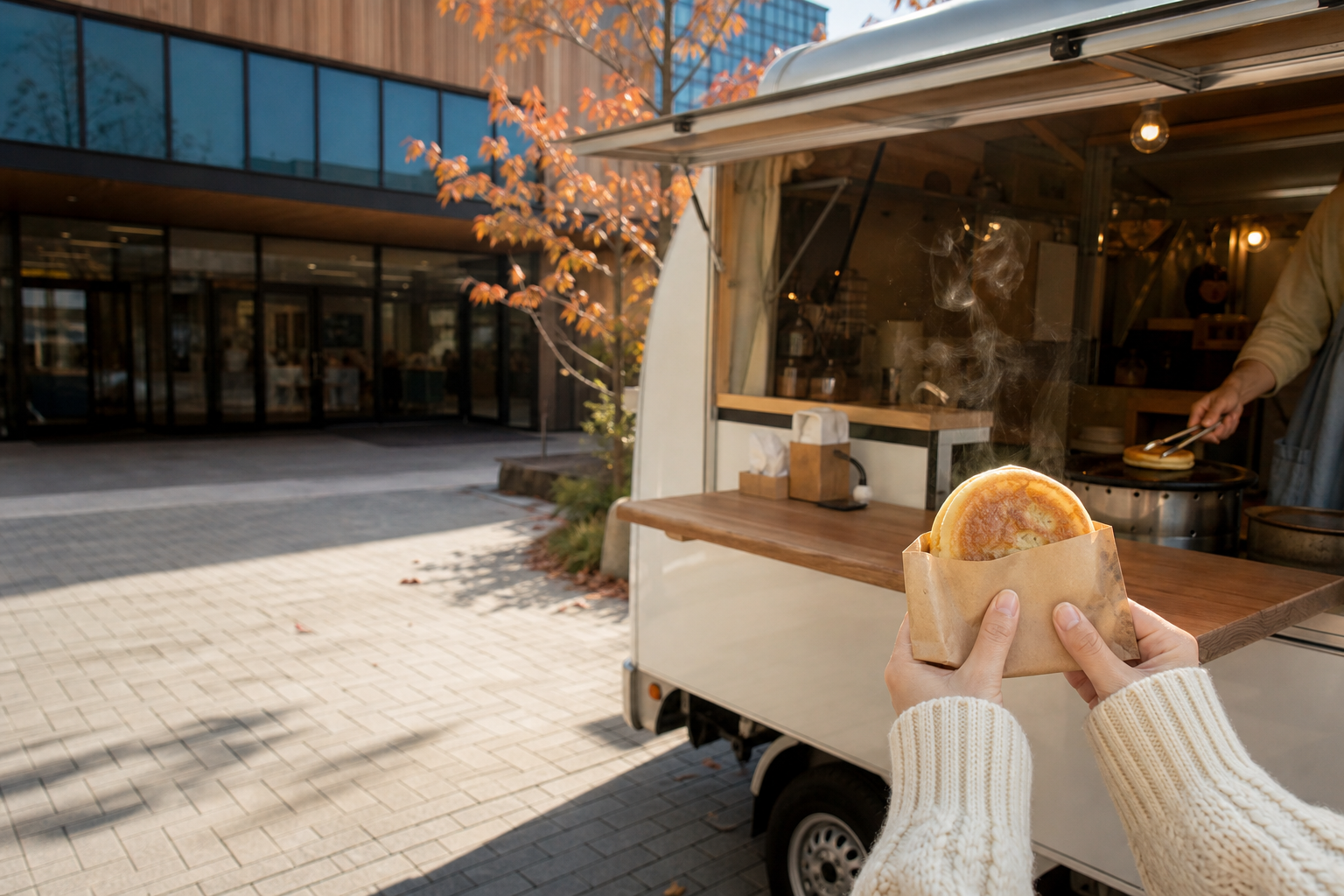 韓国「ホットク」専門キッチンカー『シロシカ』のイベントイメージ画像