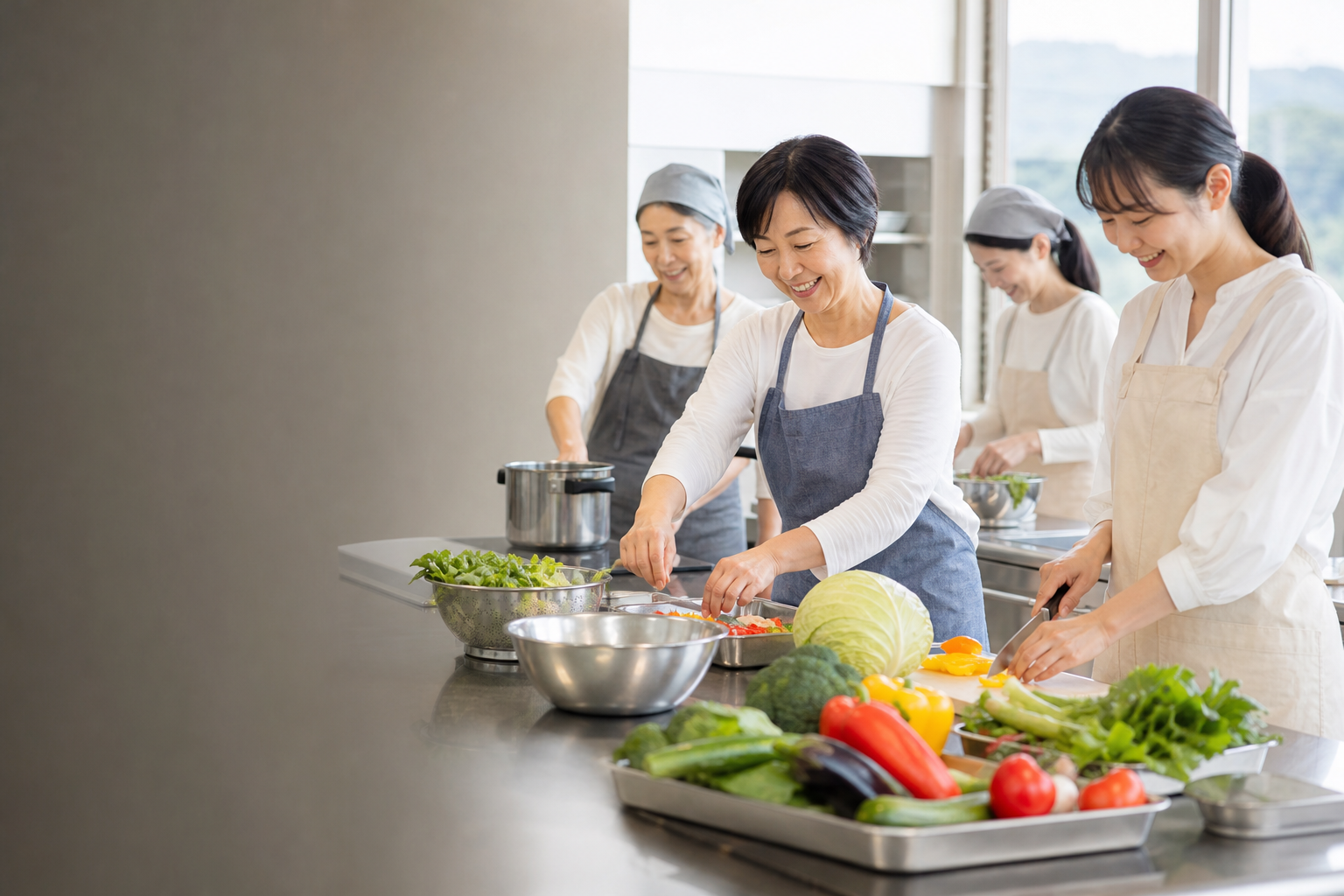 もっと野菜を食べよう！料理教室