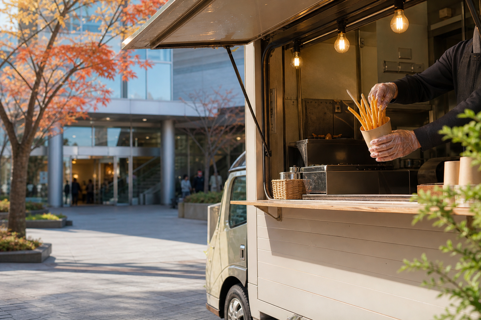 キッチンカー　ロングポテト専門店のイベントイメージ画像
