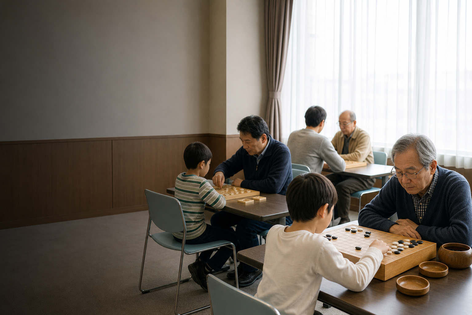 囲碁・将棋自由開放の11月の予定のイベントイメージ画像