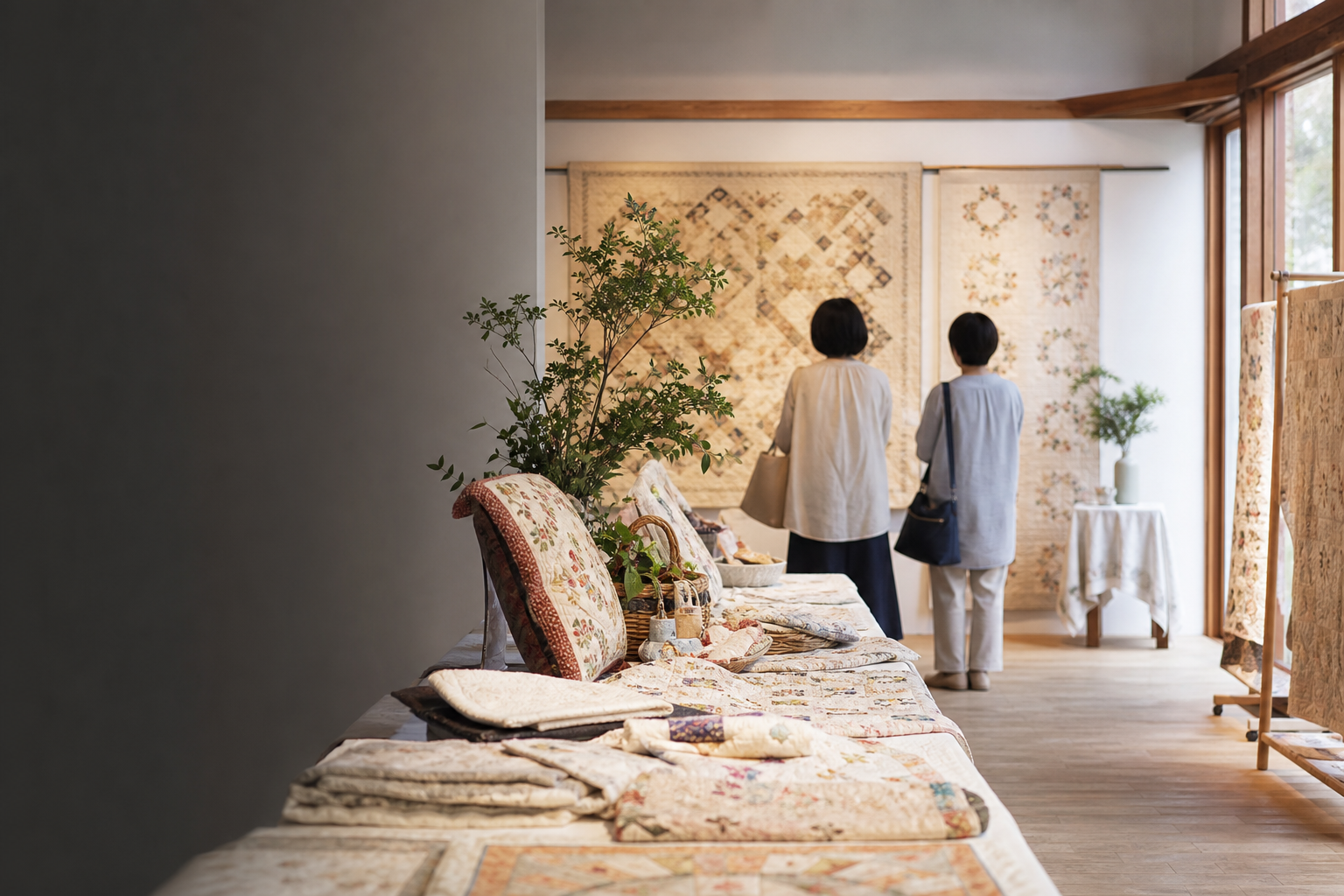 斉藤純子 キルト＆刺しゅう教室展 Heartwarming Quilts 15のイベントイメージ画像