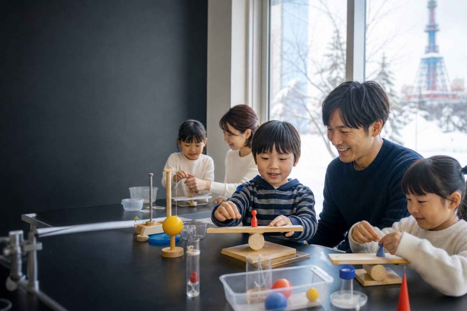 日曜実験室「めざせ！バランスめいじん」