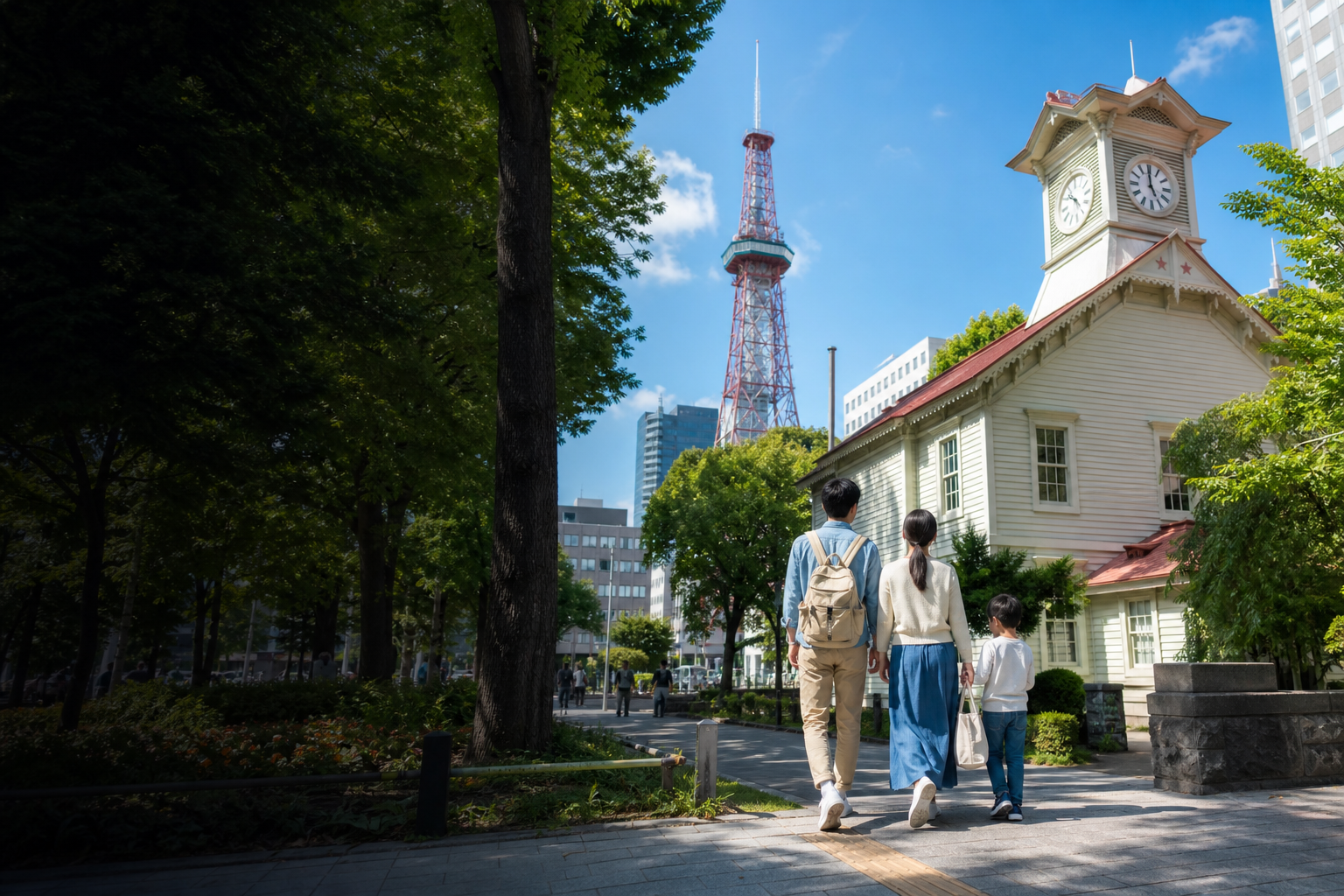 さっぽろテレビ塔×時計台のお得な「共通入場券」