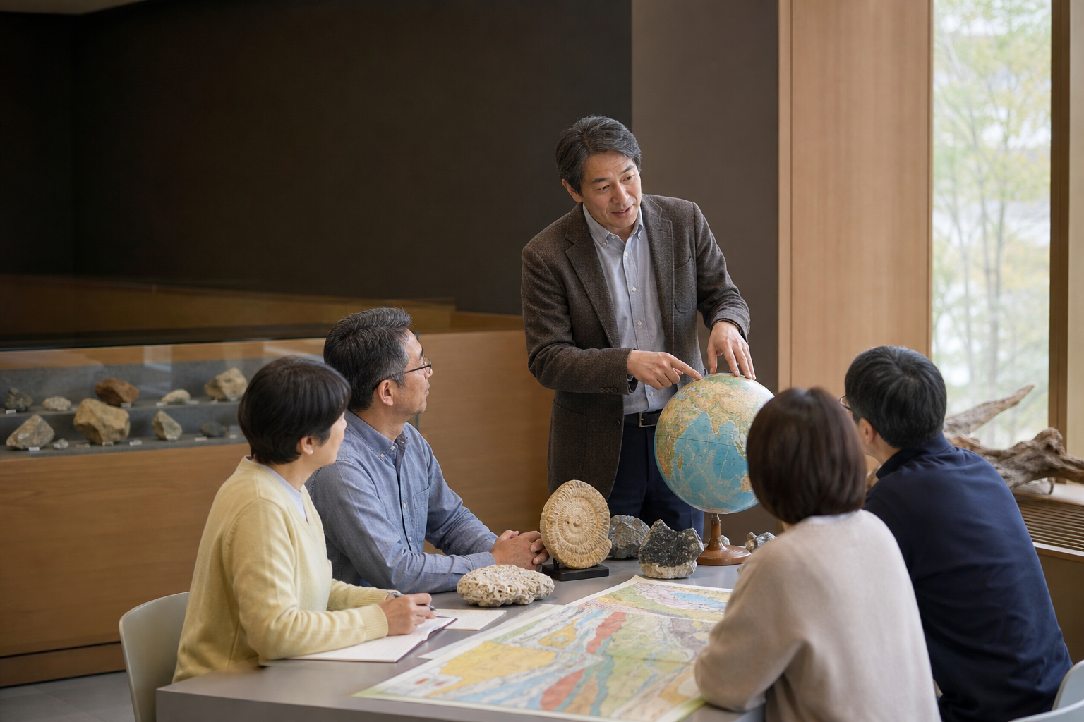 学び直しの易しい地学講座（全4回）のイベントイメージ画像