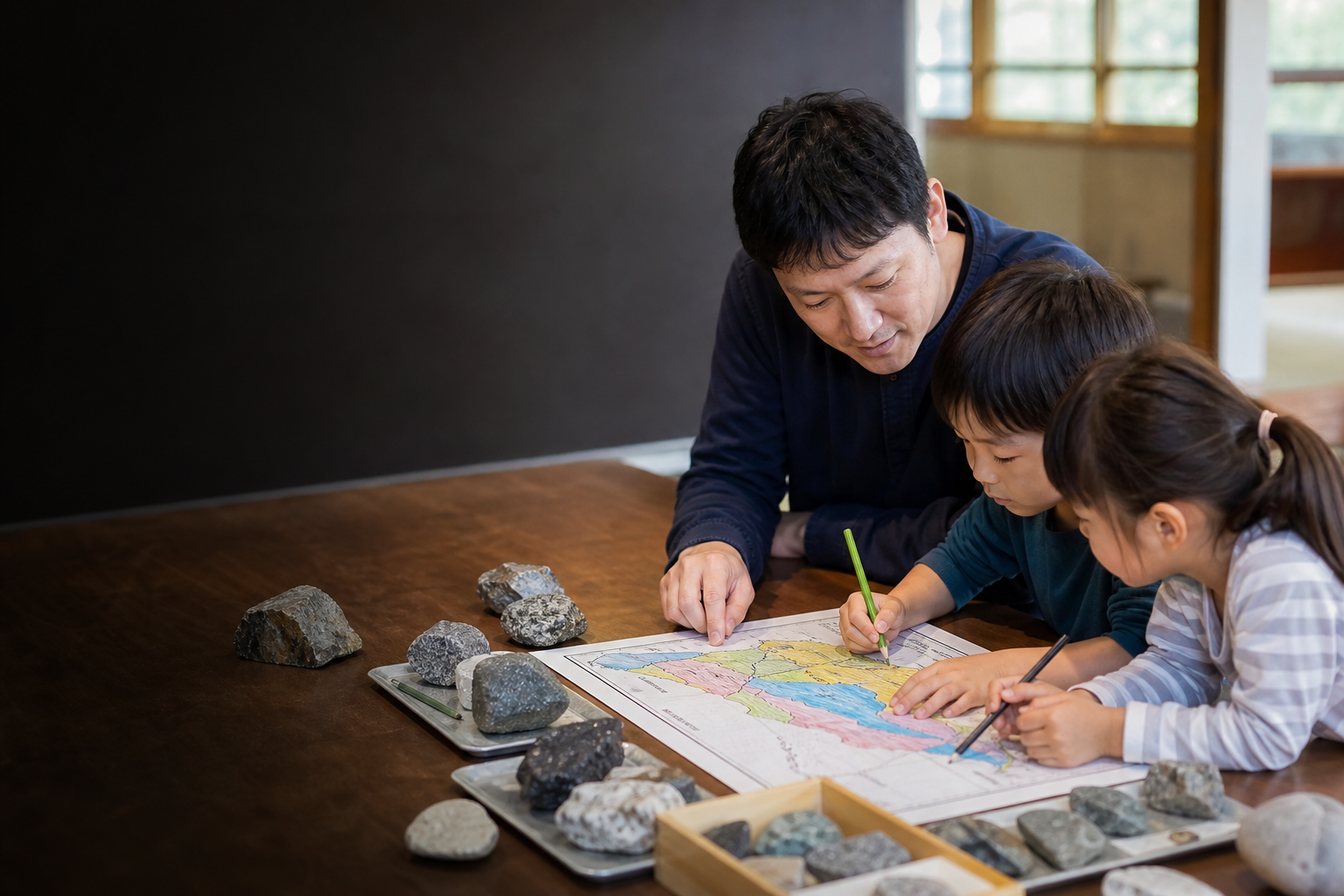 恐竜時代の岩石を使って、地質図をつくってみよう！のイベントイメージ画像