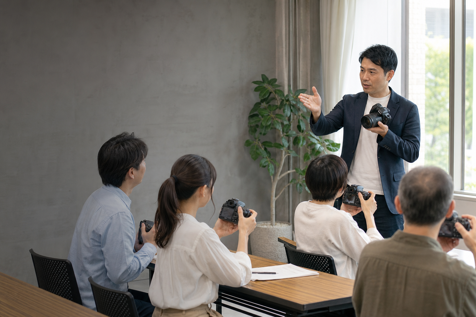 【学習支援者協働企画講座】 カメラで始めるボランティア活動～あなたの趣味が社会貢献に～