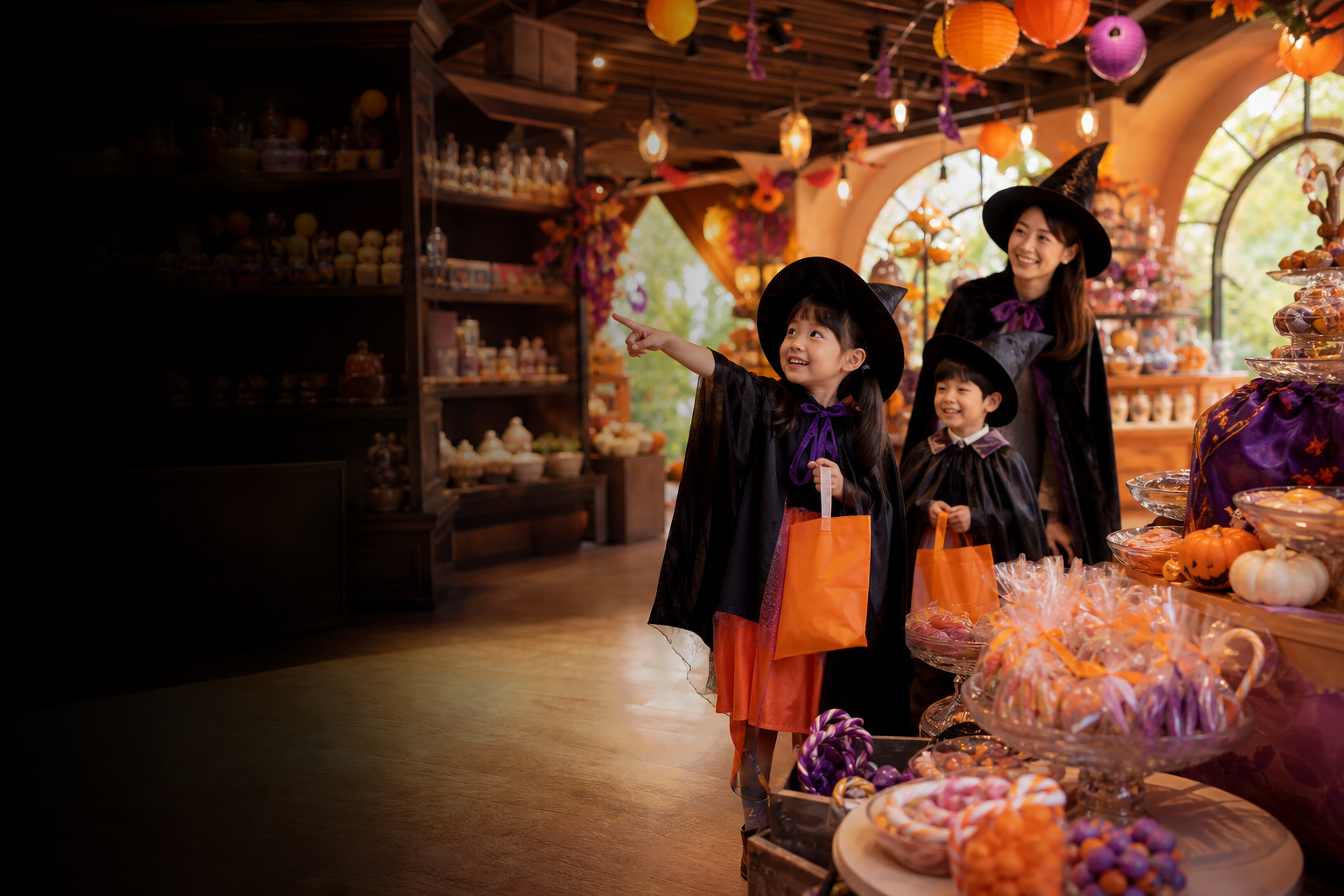 お菓子ハント！魔法使いに会ったら　"トリックオアトリート"のイベントイメージ画像