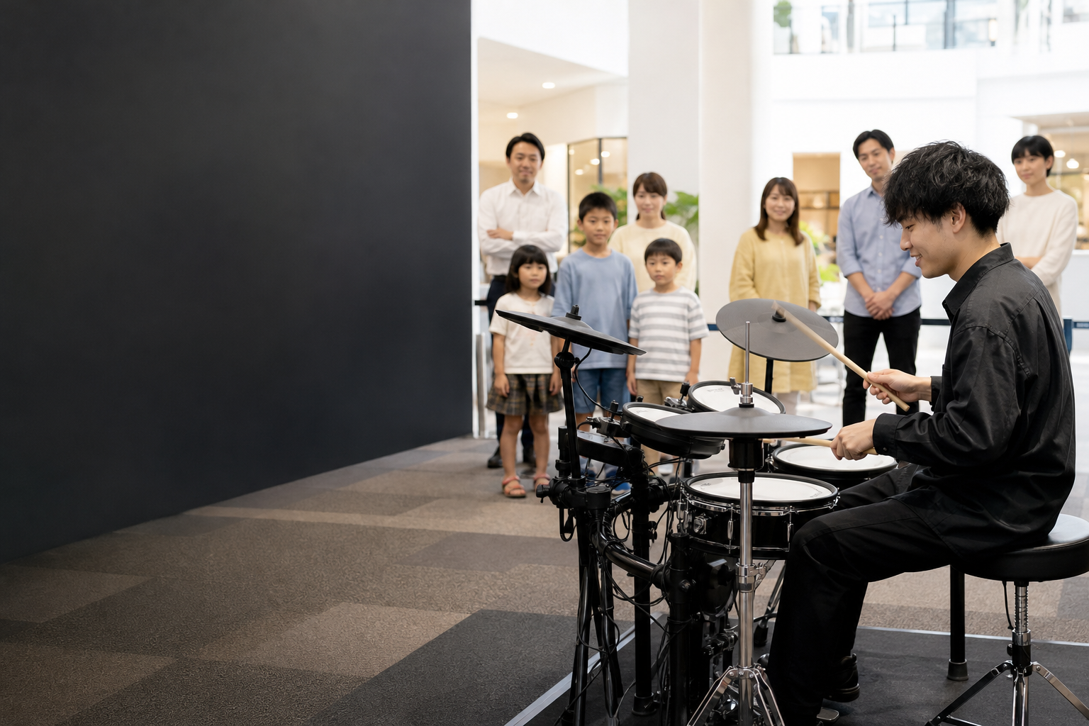 Roland 電子ドラム デモ演奏＆体験会のイベントイメージ画像