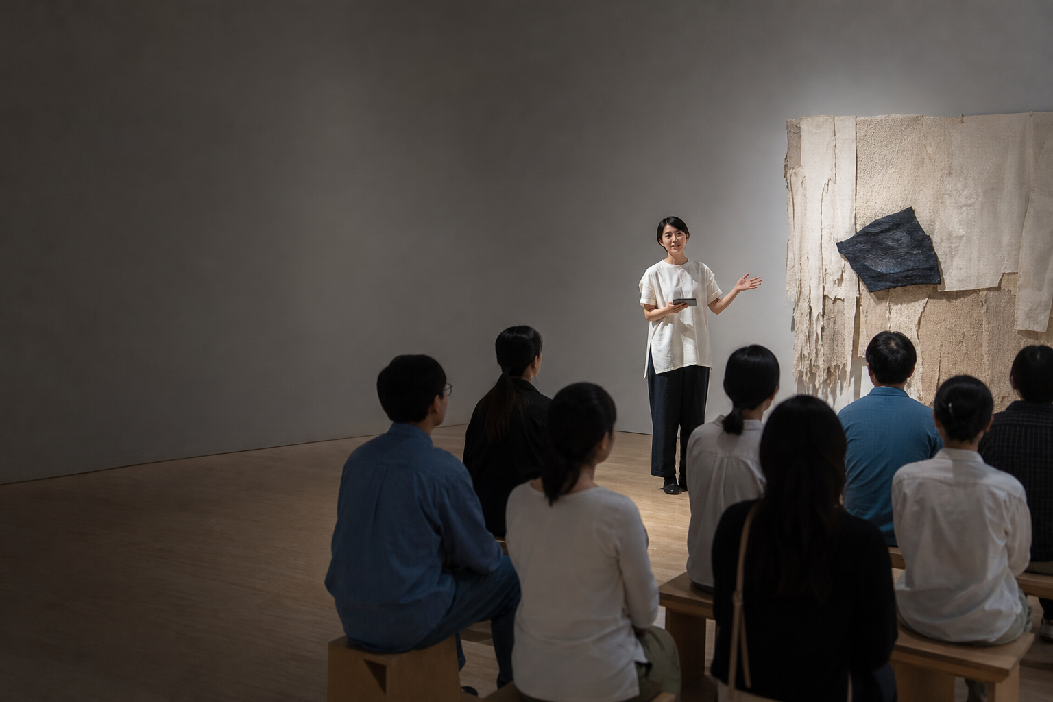 「わたしのつくりかた」展　キュレーター・トークのイベントイメージ画像