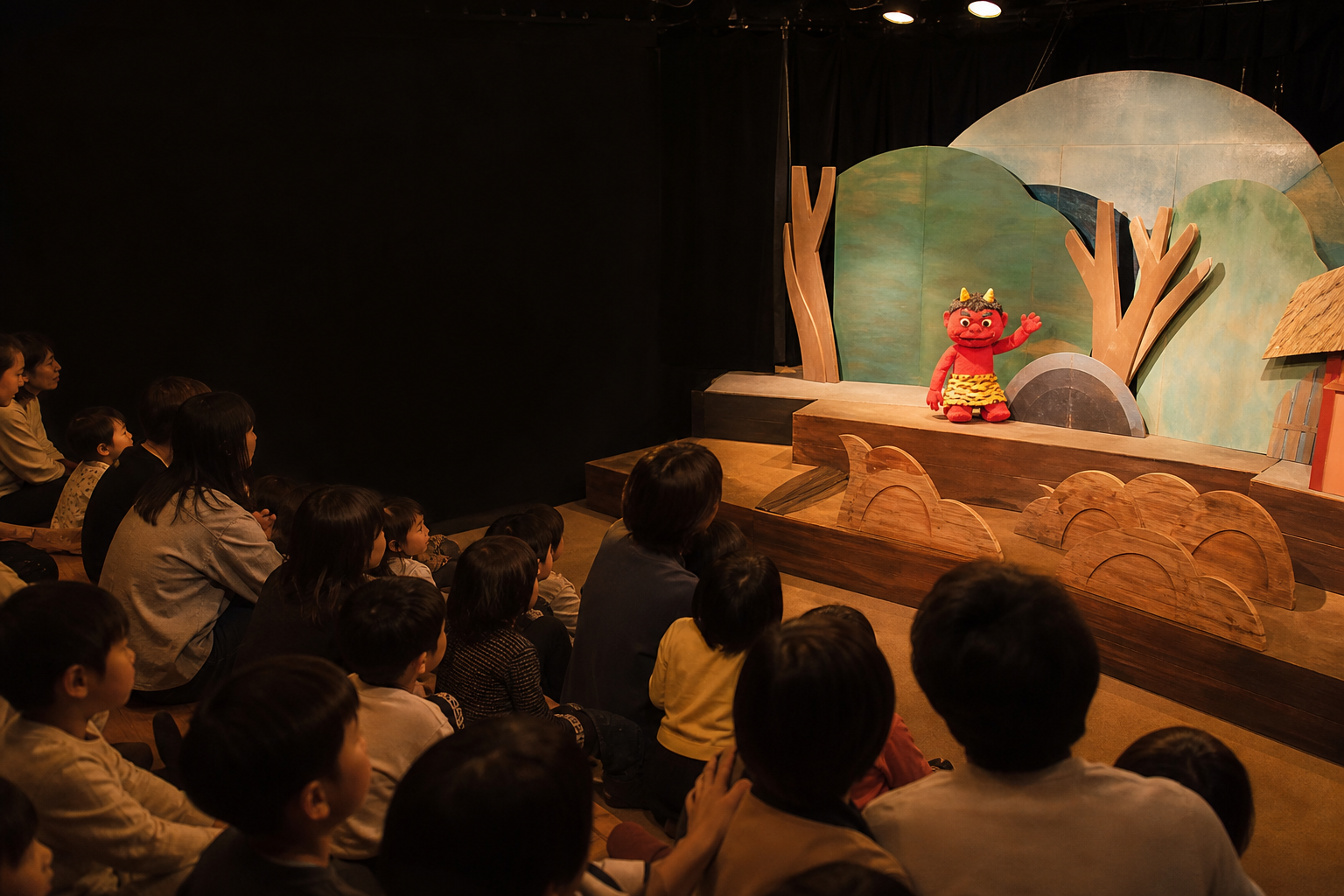 パステル　人形劇「泣いた赤鬼」ほかのイベントイメージ画像
