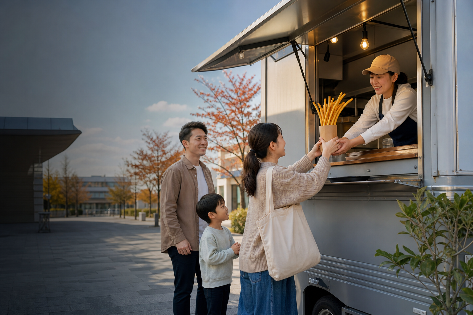 キッチンカー ロングポテト専門店のイベントイメージ画像