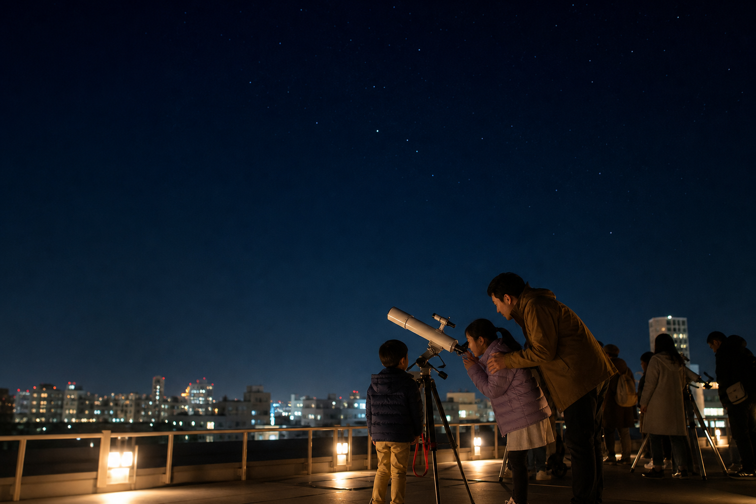 まちなか天体観察 ～まちの夜空に「ひしゃく」を描こう！北斗七星チャレンジ～