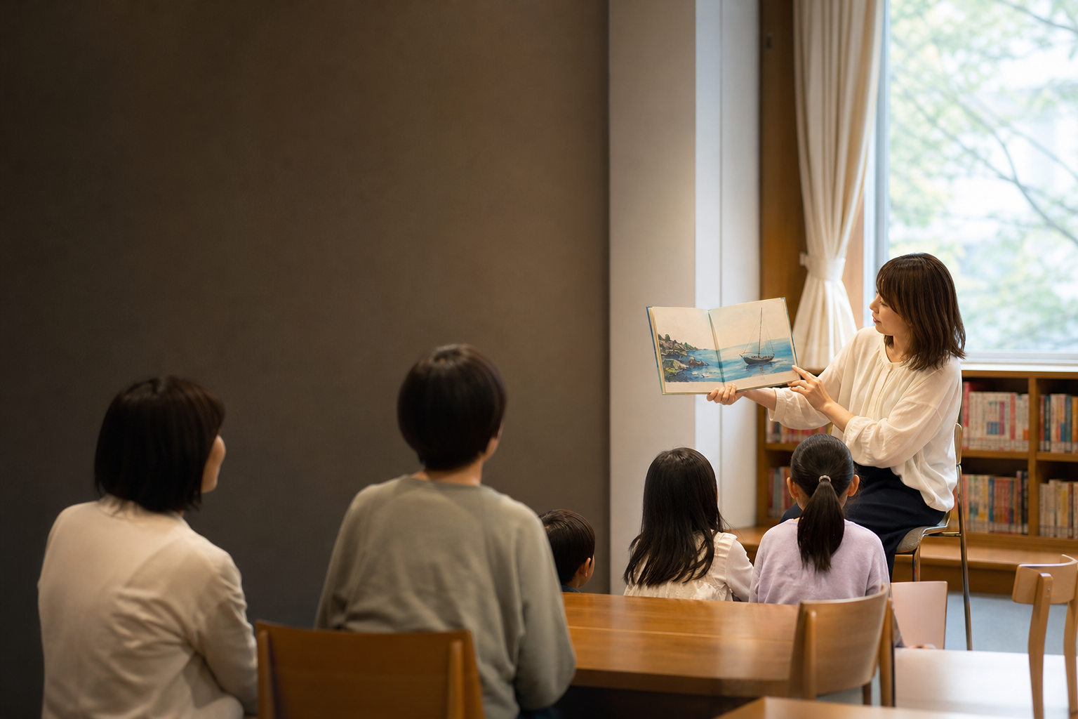 大人のための英語の絵本読み聞かせ会のイベントイメージ画像