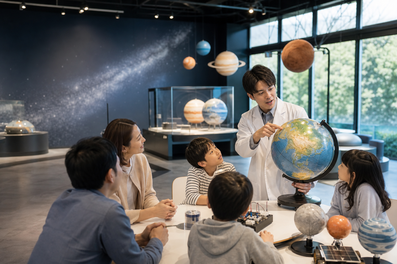 地球・惑星・宇宙を探ろう！～はかせとめぐる、研究と発見の世界～のイベントイメージ画像