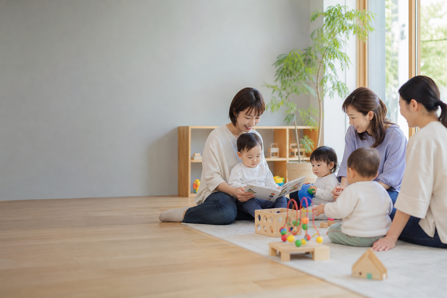子育てサロン「おててつないで」