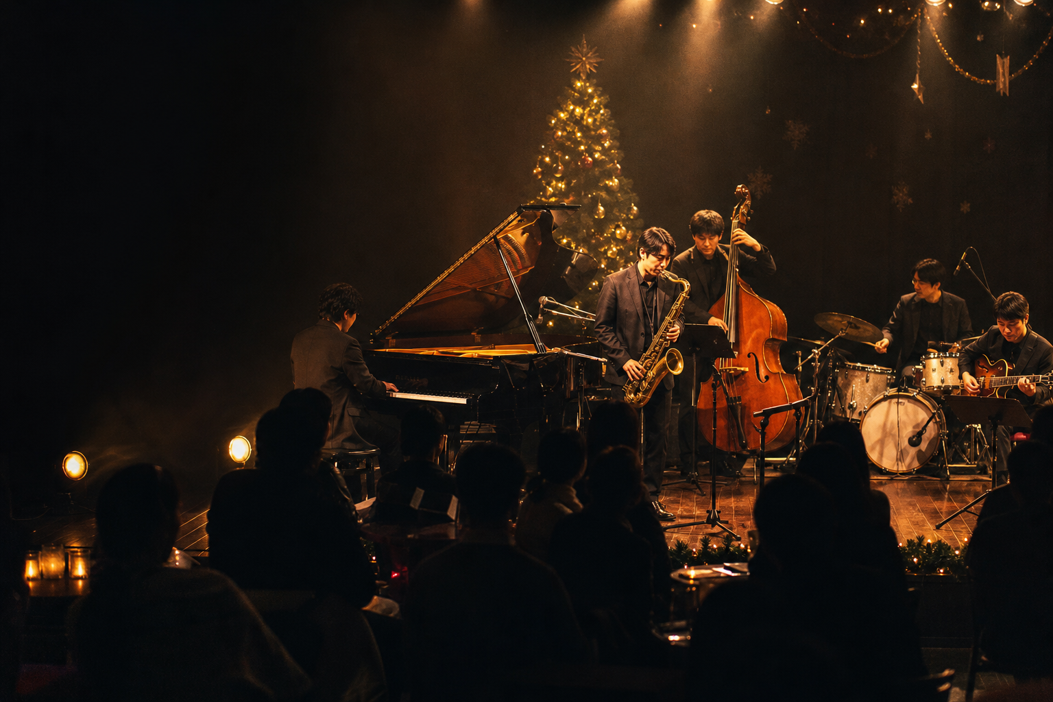 12月開催　クリスマス・ジャズコンサートのイベントイメージ画像