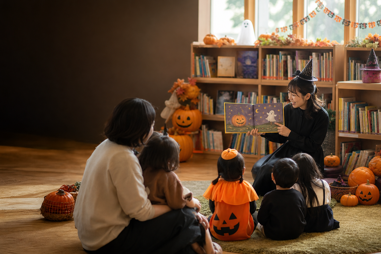 ハロウィンおはなし会～3歳児以上向けおはなし会特別編～のイベントイメージ画像