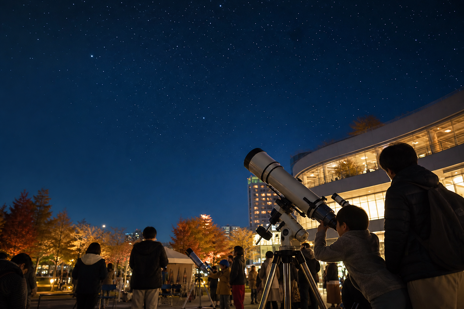 秋の天体観測会　開催🌙のイベントイメージ画像