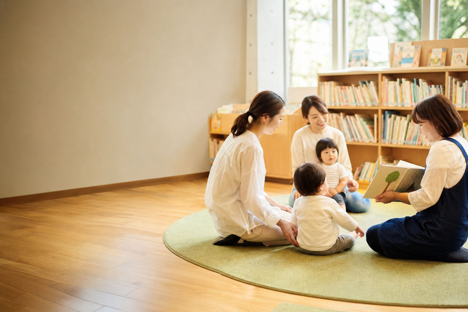 【えほん図書館】1～2歳児向けおはなし会 10/13(火曜日)他