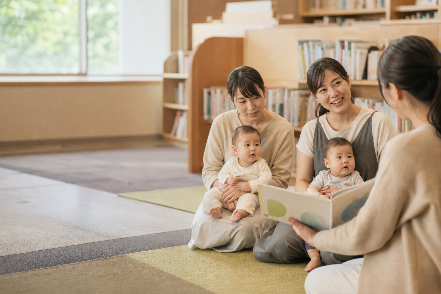 【えほん図書館】0歳児向けおはなし会 10/15(木曜日)他