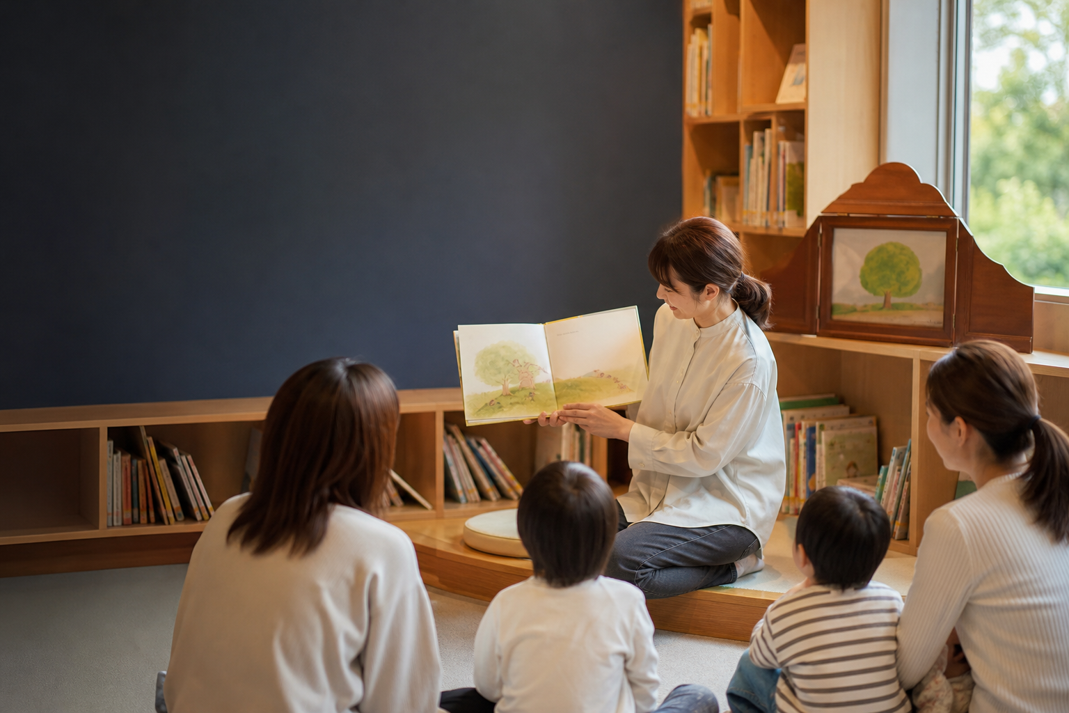 西岡図書館たのしいおはなしの会のイベントイメージ画像