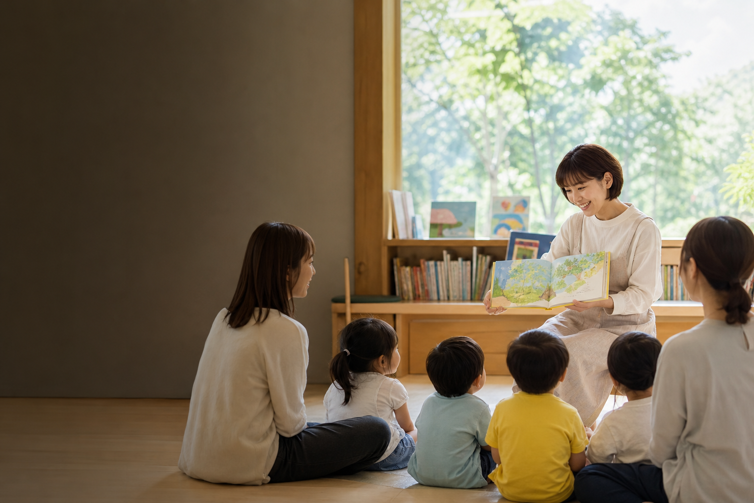 【えほん図書館】3歳児以上向けおはなし会のイベントイメージ画像