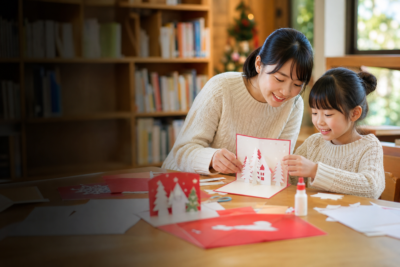 おばけのマールのクリスマスカード作りのイベントイメージ画像