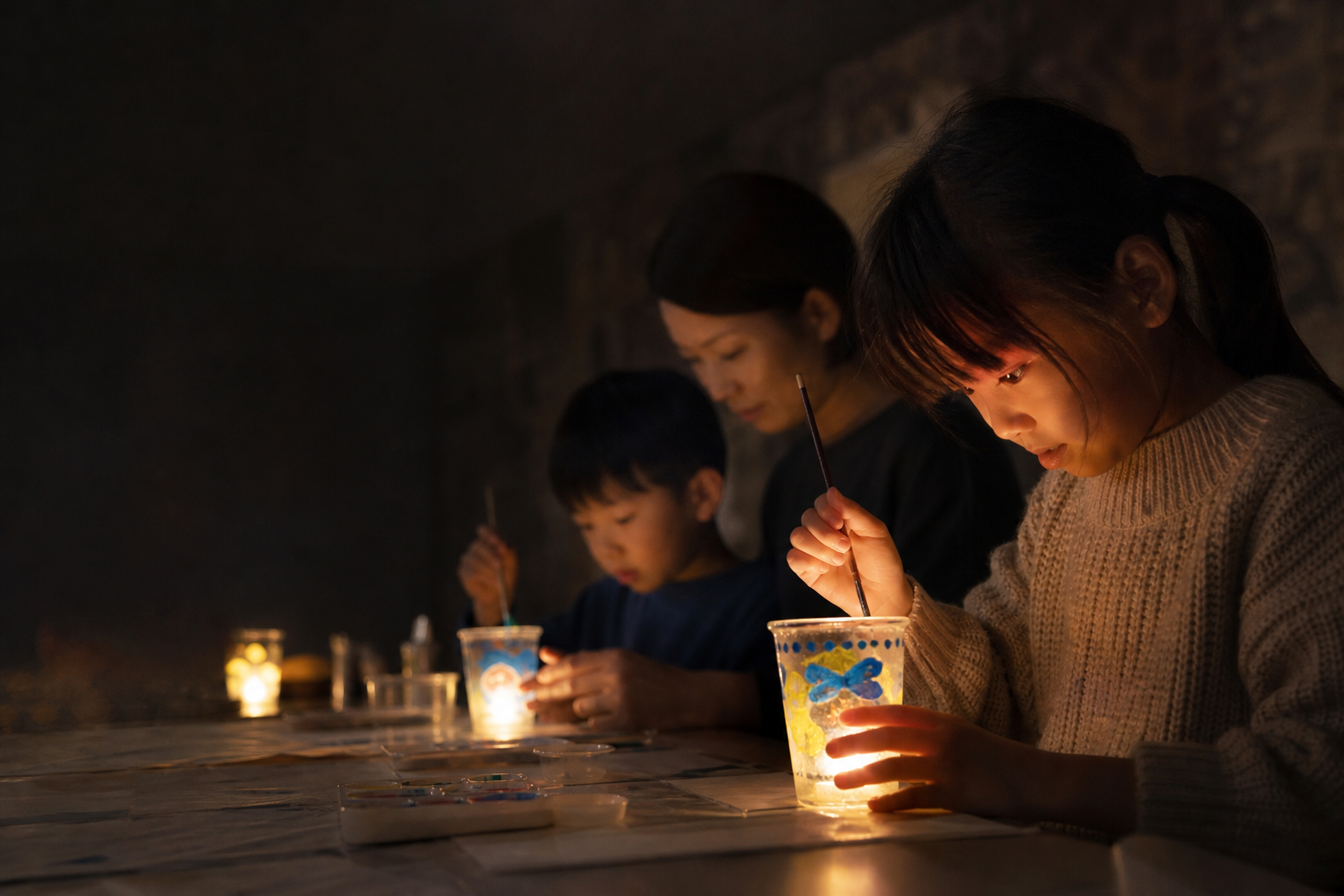 闇に灯る小さなひかりA Small Light in the Darkness