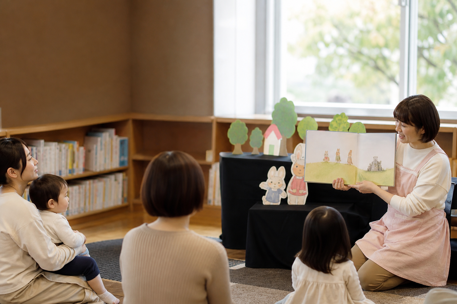 【西岡図書館】たのしいおはなしの会 11/12(木曜日)のイベントイメージ画像