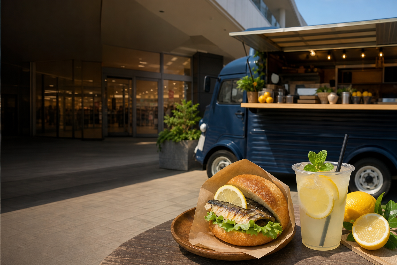 キッチンカー　燻製とレモン専門店『Bitters』のイベントイメージ画像