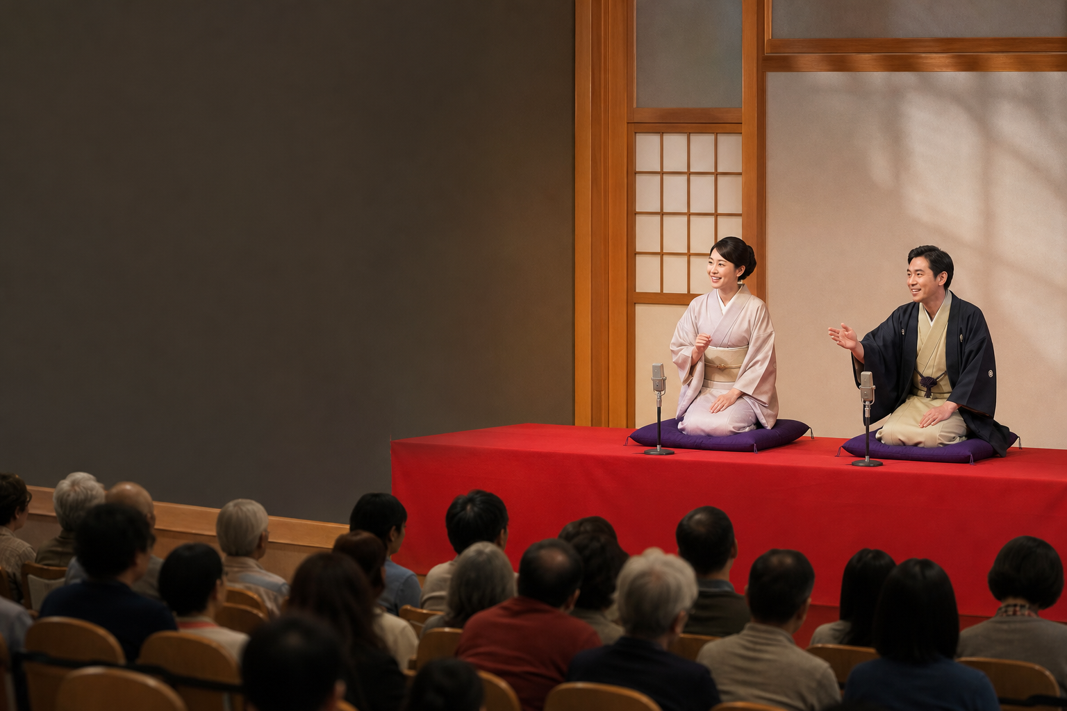 TVh落語「林家つる子 三遊亭わん丈 二人会」のイベントイメージ画像